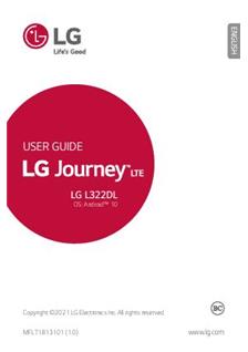 LG L322 manual. Camera Instructions.